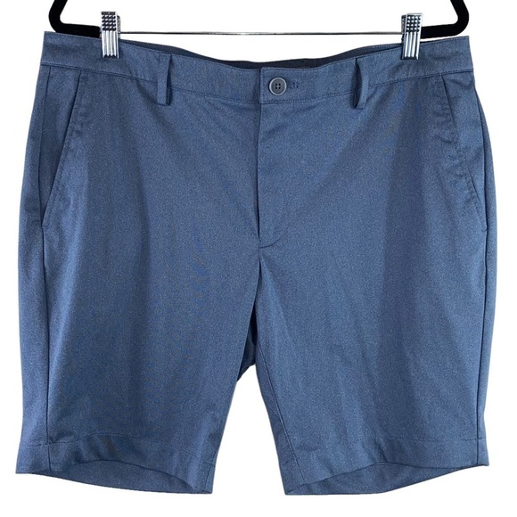 Jos. A. Bank Men’s 100% Polyester Traveler Blue-Gray Dress Shorts - Picture 1 of 6